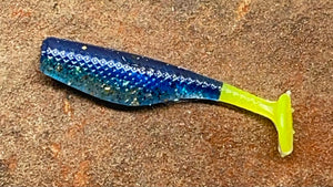 2 Inch Paddle Tail Swimbait - 10 Pack